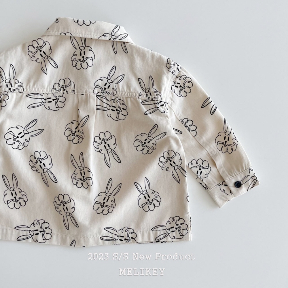 Melikey - Korean Children Fashion - #littlefashionista - Rabbir Shirt