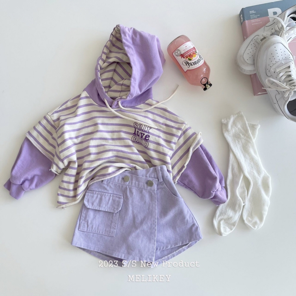 Melikey - Korean Children Fashion - #prettylittlegirls - Pocket Wrap Shorts - 9