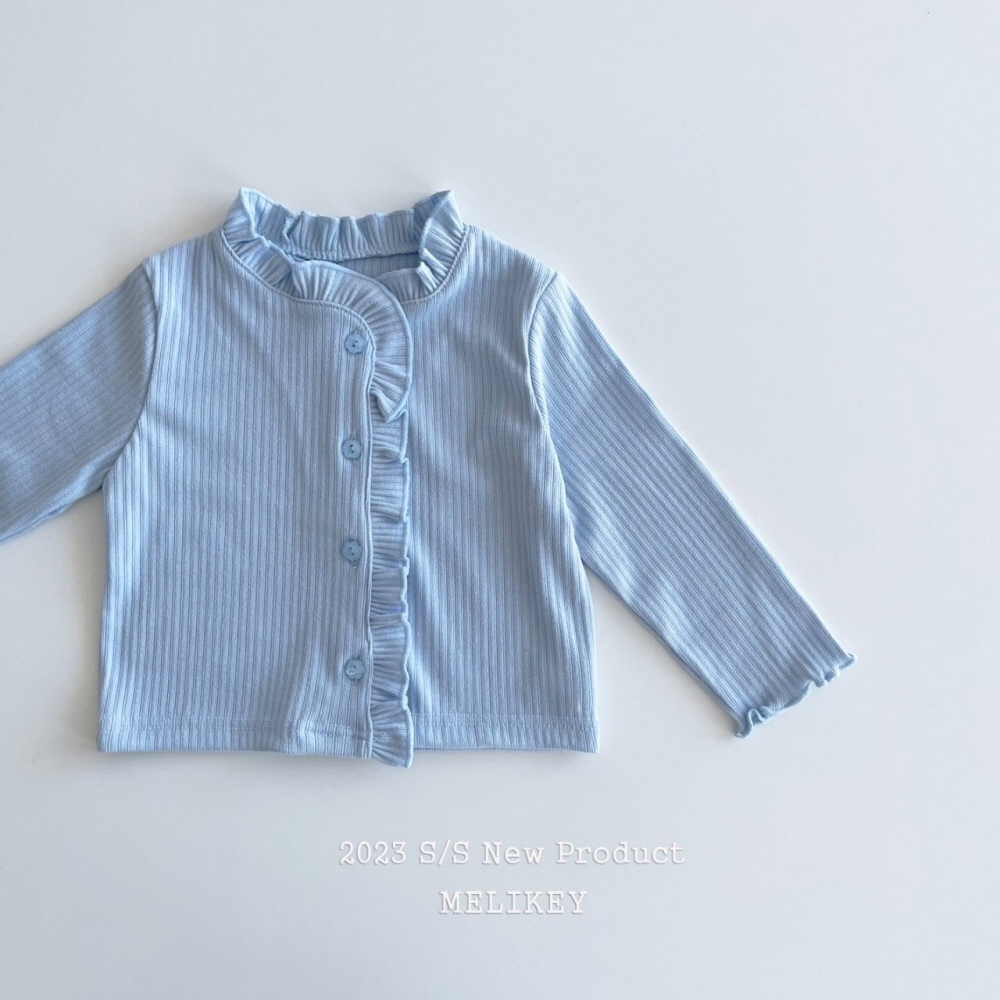 Melikey - Korean Children Fashion - #stylishchildhood - Inta Frill Cardigan - 5