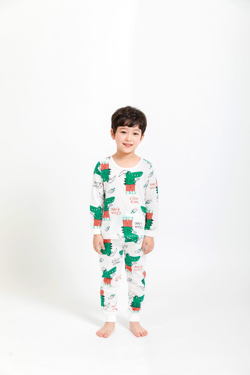 Mellis - Korean Children Fashion - #childofig - Crocodile Jacquard 9 Easywear