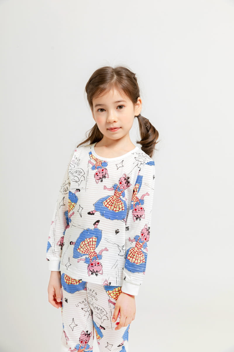 Mellis - Korean Children Fashion - #kidsstore - Cat Girl Jacquard 9 Easywear