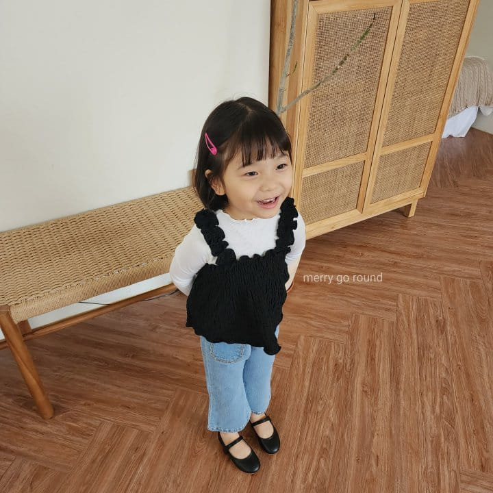 Merry Go Round - Korean Children Fashion - #Kfashion4kids - Smocked Sleeveless - 12