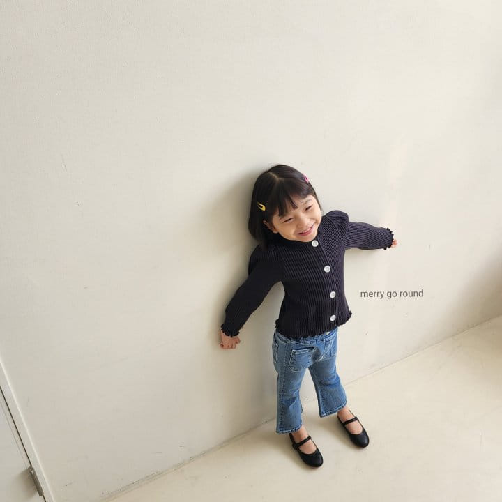 Merry Go Round - Korean Children Fashion - #childofig - Rib Cardigan - 9
