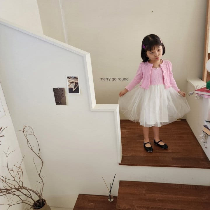 Merry Go Round - Korean Children Fashion - #childofig - Pastel Cardigan - 3