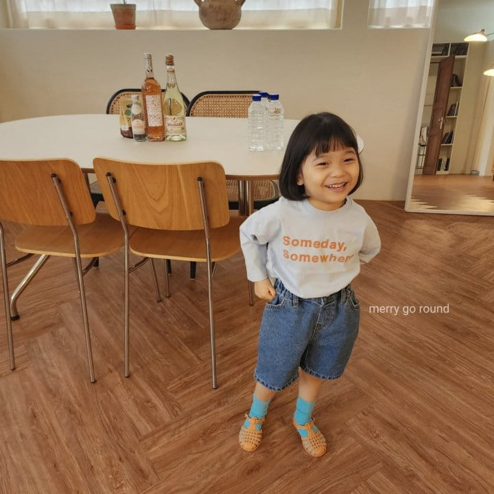 Merry Go Round - Korean Children Fashion - #childofig - Someday Tee - 8