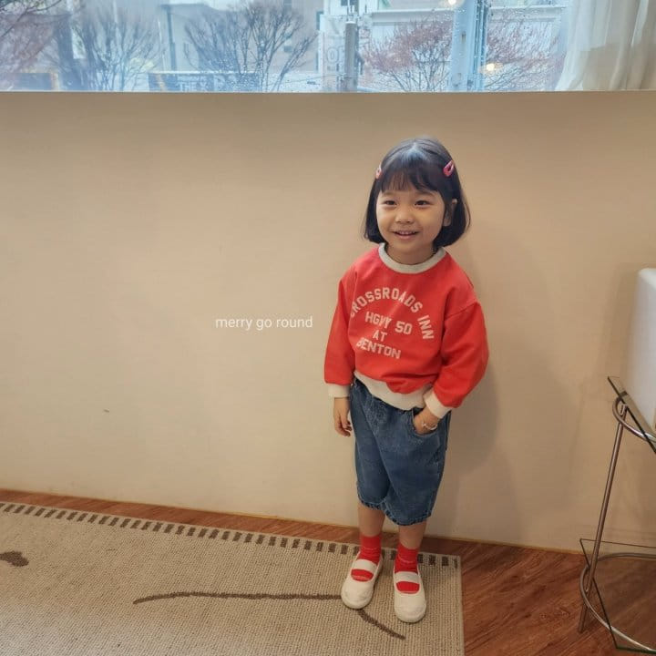 Merry Go Round - Korean Children Fashion - #prettylittlegirls - Road Sweatshirt - 4