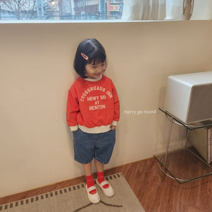 Merry Go Round - Korean Children Fashion - #childofig - Road Sweatshirt - 5