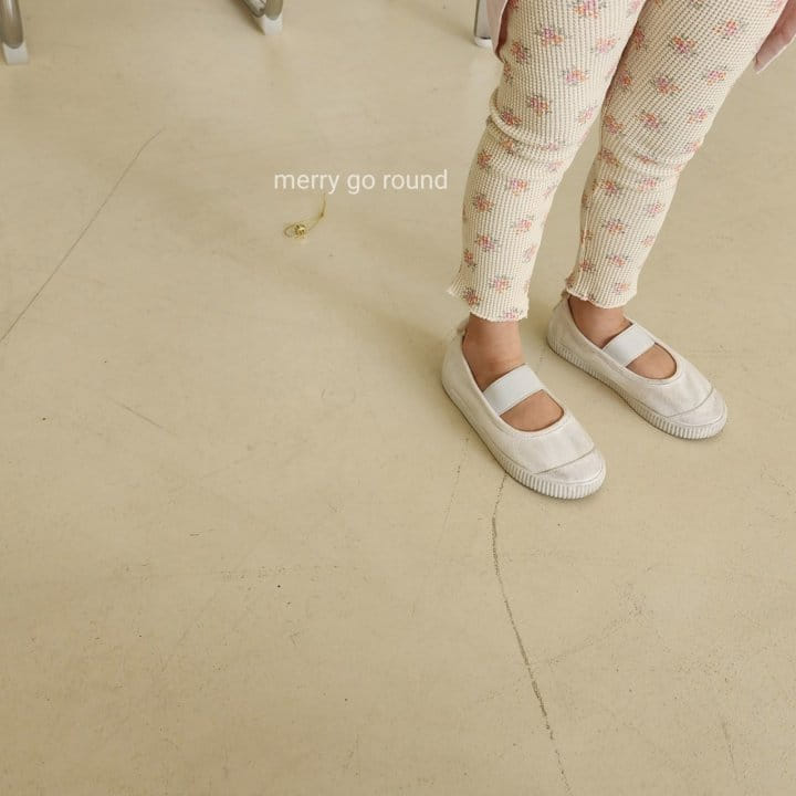 Merry Go Round - Korean Children Fashion - #childofig - Waffle Leggings