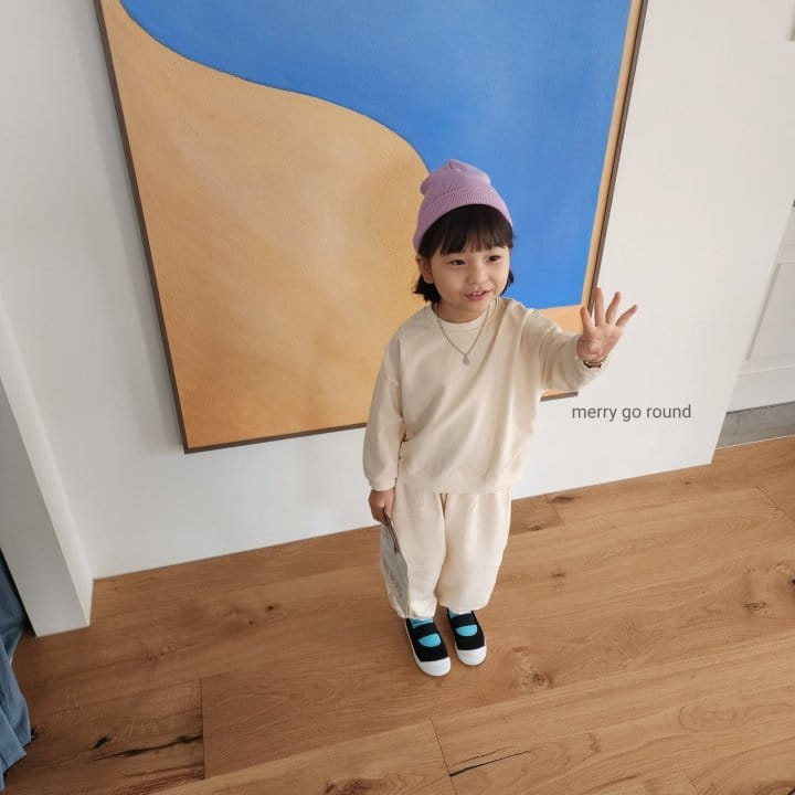 Merry Go Round - Korean Children Fashion - #childrensboutique - Basic Top Bottom Set - 6