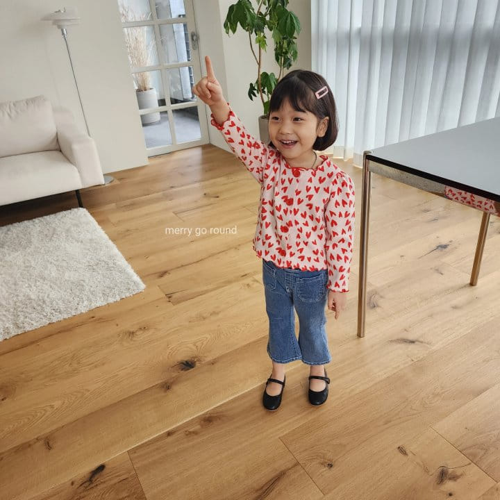 Merry Go Round - Korean Children Fashion - #designkidswear - Heart Cardigan - 10