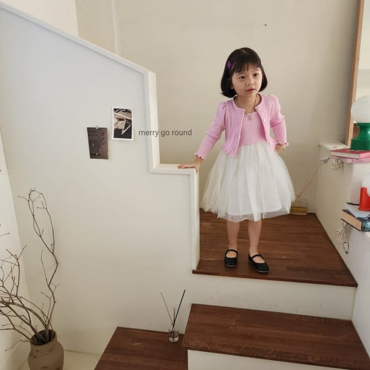 Merry Go Round - Korean Children Fashion - #designkidswear - Pastel Cardigan - 5