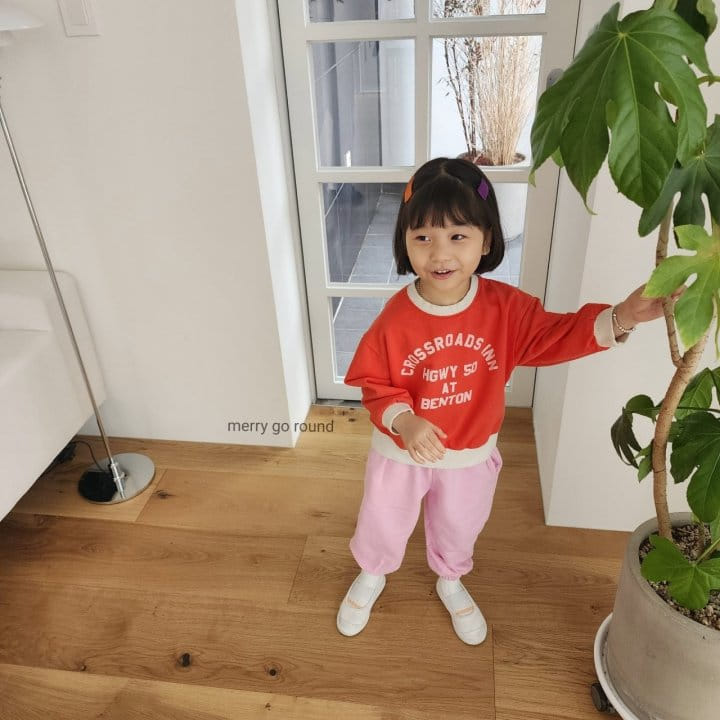 Merry Go Round - Korean Children Fashion - #designkidswear - Road Sweatshirt - 7