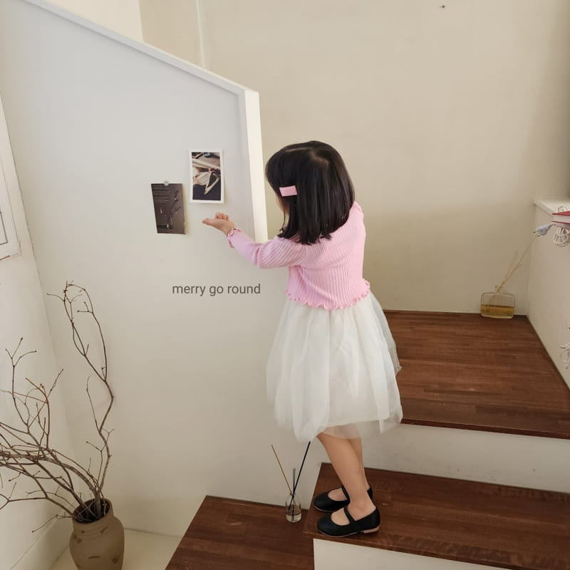 Merry Go Round - Korean Children Fashion - #discoveringself - Pastel Cardigan - 6