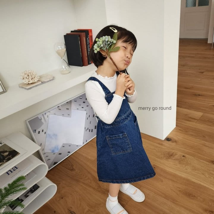 Merry Go Round - Korean Children Fashion - #kidsstore - Dungarees One-piece - 3