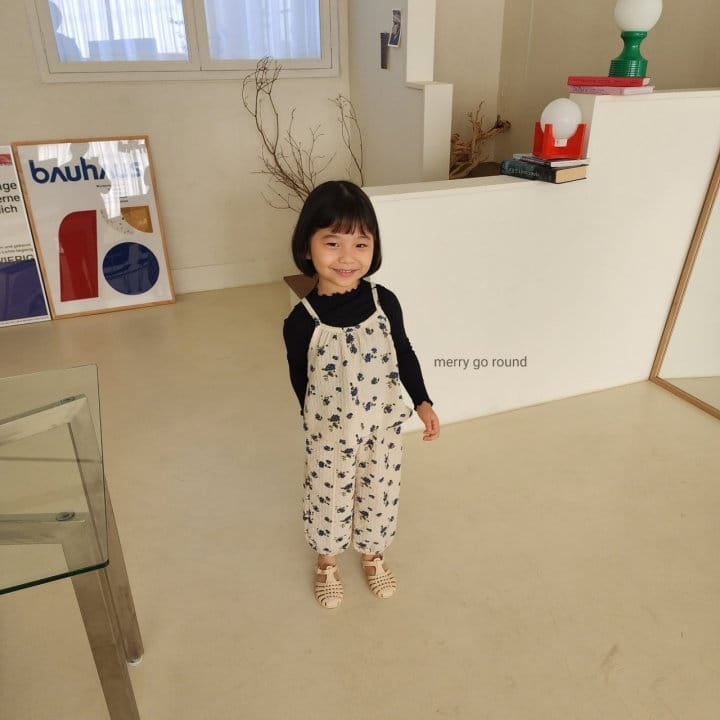 Merry Go Round - Korean Children Fashion - #kidsstore - Berry Sleeveless Top Bottom Set - 5
