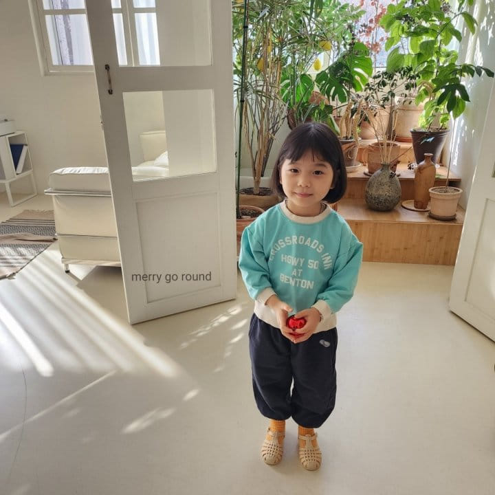 Merry Go Round - Korean Children Fashion - #kidzfashiontrend - Road Sweatshirt - 12