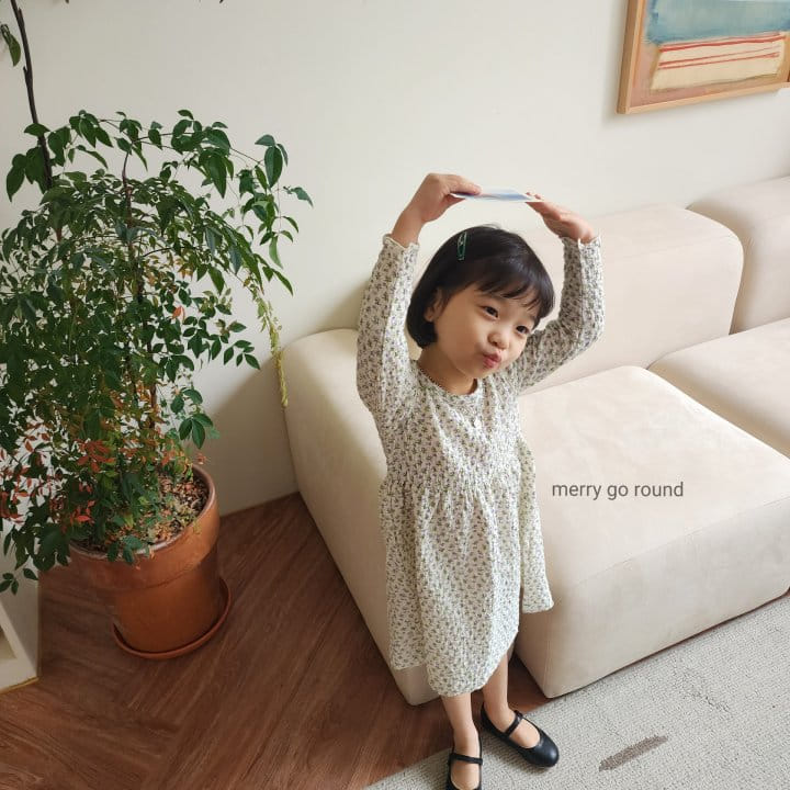 Merry Go Round - Korean Children Fashion - #kidzfashiontrend - Daisy One-piece - 3