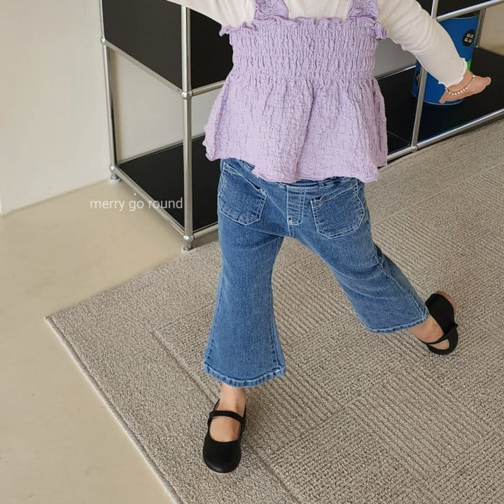 Merry Go Round - Korean Children Fashion - #littlefashionista - Pocket Pants - 2