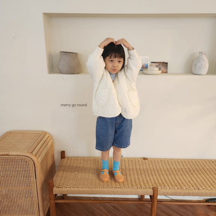 Merry Go Round - Korean Children Fashion - #magicofchildhood - Spring Quilting Jumper