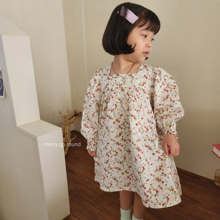 Merry Go Round - Korean Children Fashion - #magicofchildhood - Mini Flower One-piece - 11