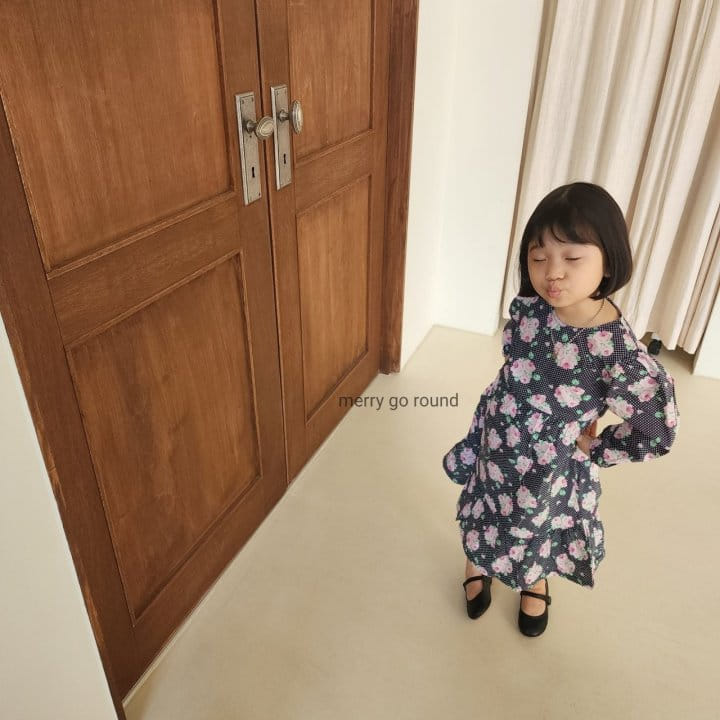 Merry Go Round - Korean Children Fashion - #magicofchildhood - Rose One-piece - 7