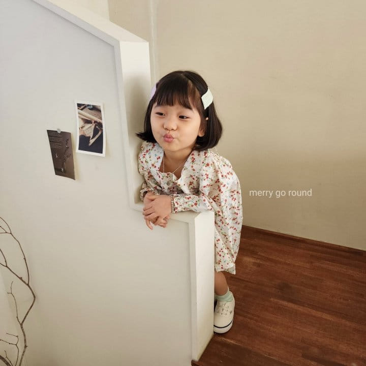 Merry Go Round - Korean Children Fashion - #minifashionista - Mini Flower One-piece - 12