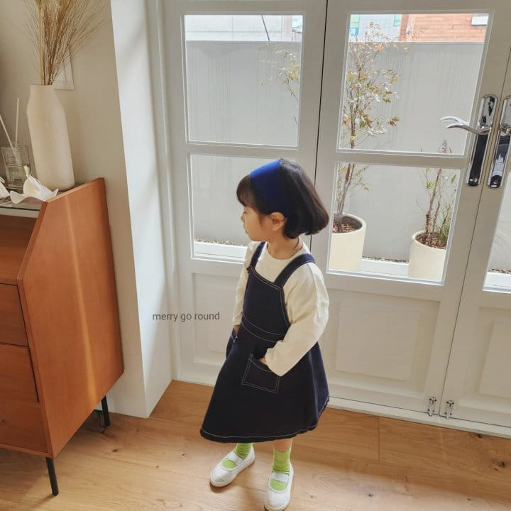 Merry Go Round - Korean Children Fashion - #minifashionista - Dungarees One-piece - 8
