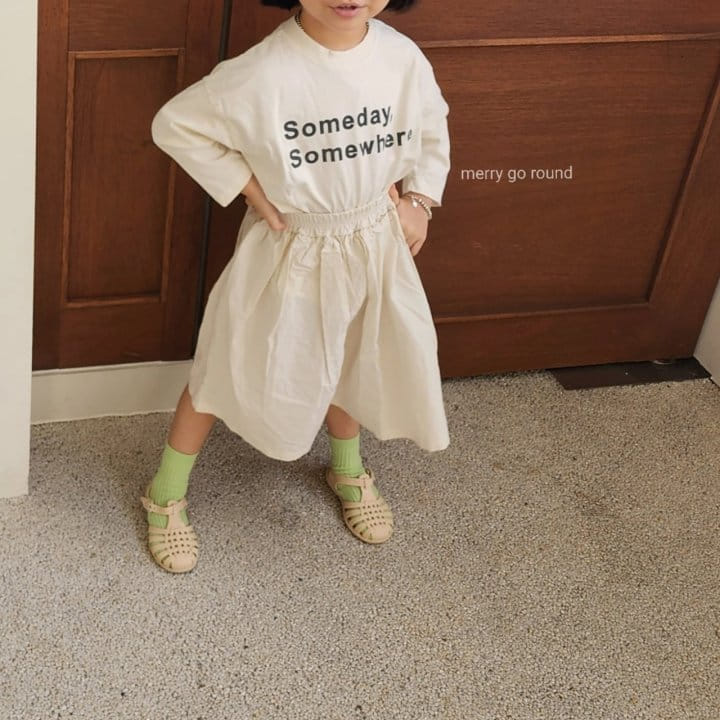Merry Go Round - Korean Children Fashion - #minifashionista - Someday Tee - 6