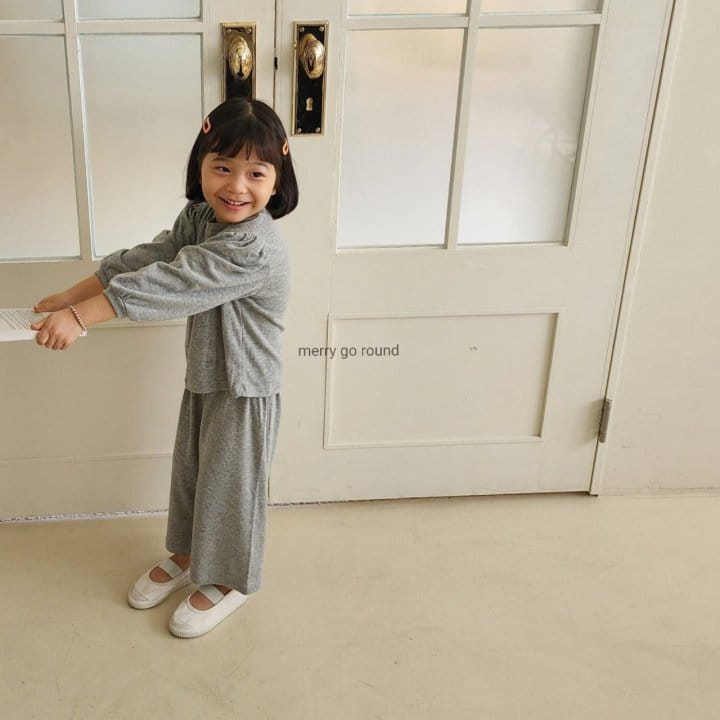 Merry Go Round - Korean Children Fashion - #minifashionista - Easy Homwear Set - 5
