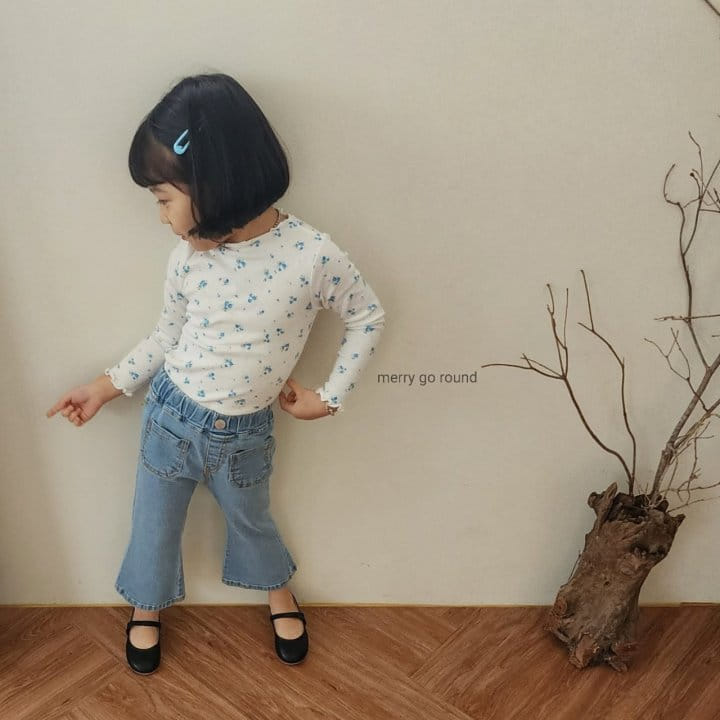 Merry Go Round - Korean Children Fashion - #prettylittlegirls - Pocket Pants - 5