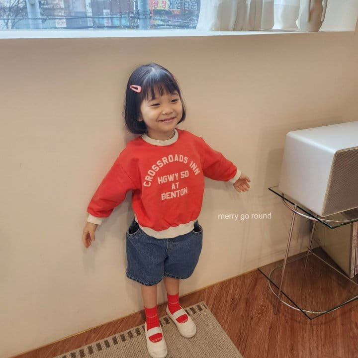 Merry Go Round - Korean Children Fashion - #prettylittlegirls - Road Sweatshirt - 3