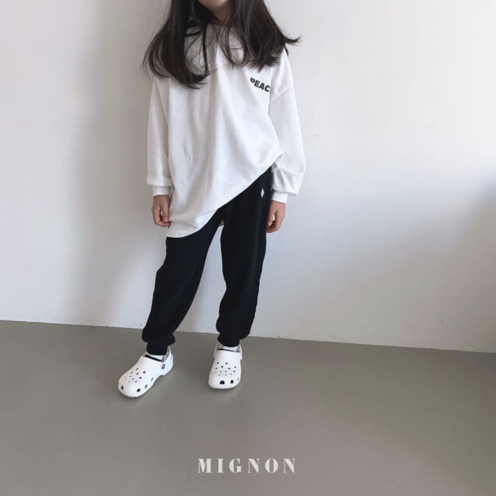 Mignon - Korean Children Fashion - #Kfashion4kids - Peace Tee - 7