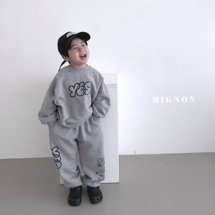 Mignon - Korean Children Fashion - #childrensboutique - Kid Top Bottom Set - 6