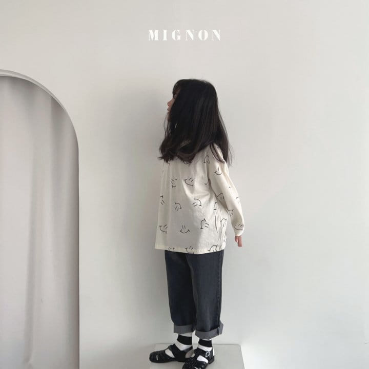 Mignon - Korean Children Fashion - #fashionkids - Smile Tee