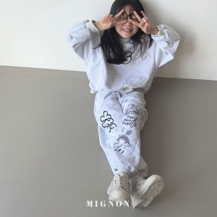 Mignon - Korean Children Fashion - #kidsstore - Kid Top Bottom Set - 11