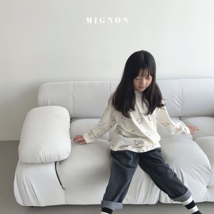 Mignon - Korean Children Fashion - #kidsstore - Smile Tee - 4