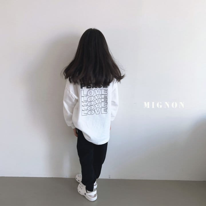 Mignon - Korean Children Fashion - #littlefashionista - Peace Tee - 8