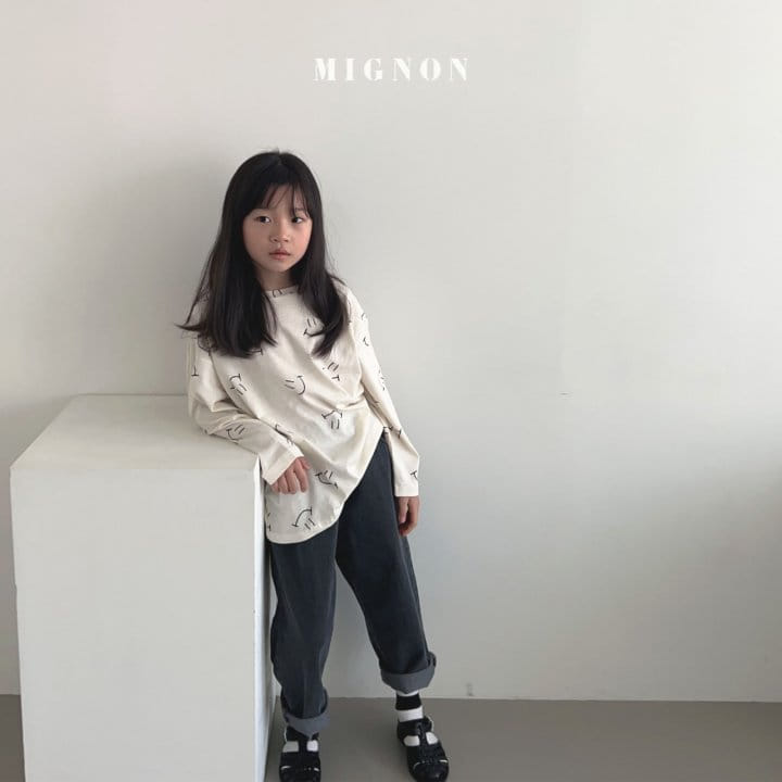Mignon - Korean Children Fashion - #magicofchildhood - Smile Tee - 7