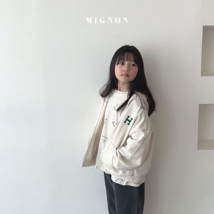 Mignon - Korean Children Fashion - #prettylittlegirls - Smile Tee - 9