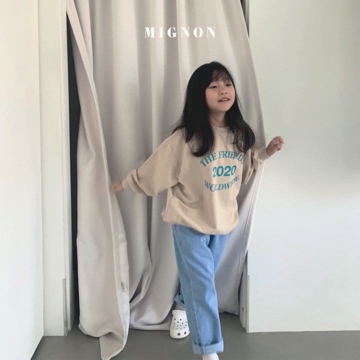 Mignon - Korean Children Fashion - #prettylittlegirls - 2020 Friends Sweatshirt - 8