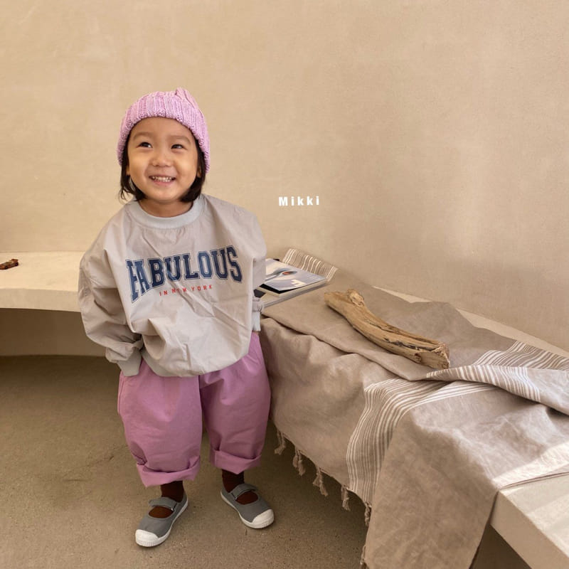 Mikki - Korean Children Fashion - #childofig - Windbreaker Sweatshirt with Mom - 2
