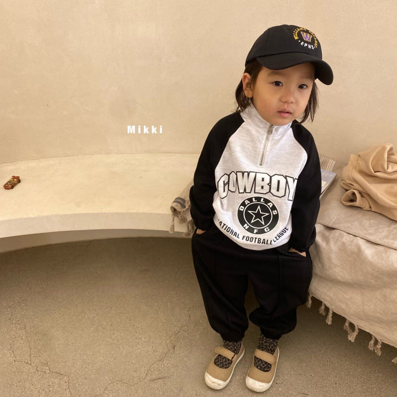 Mikki - Korean Children Fashion - #childrensboutique - Cow Zip-up Sweatshirt
