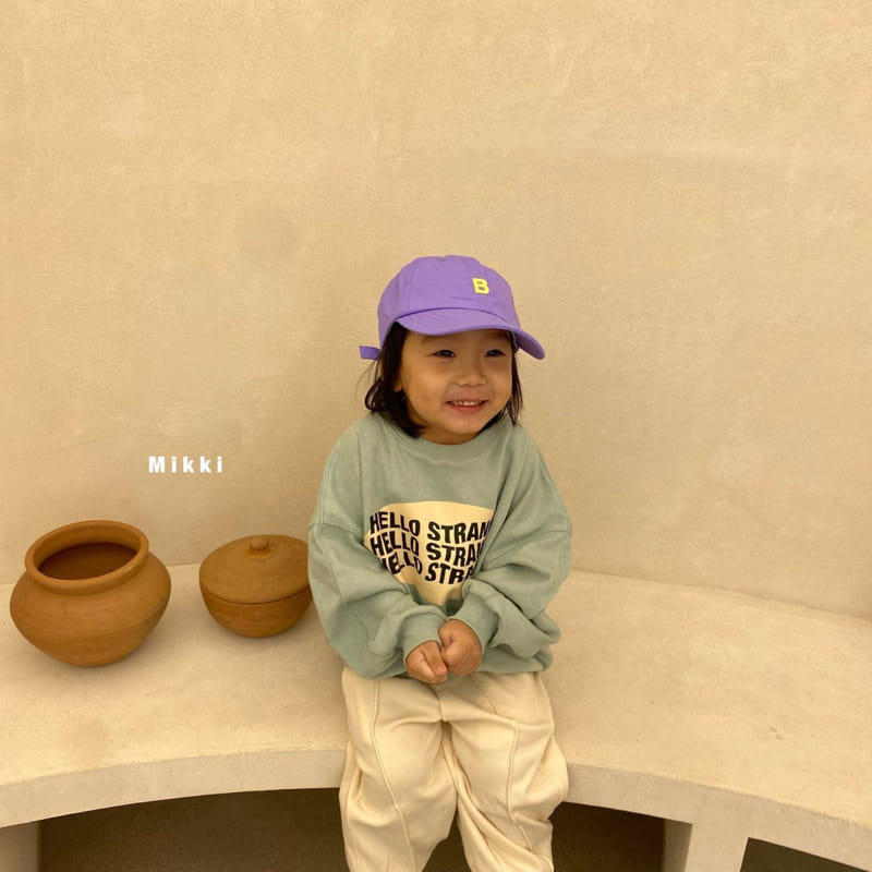 Mikki - Korean Children Fashion - #childrensboutique - Spring Hello Sweatshirt - 10