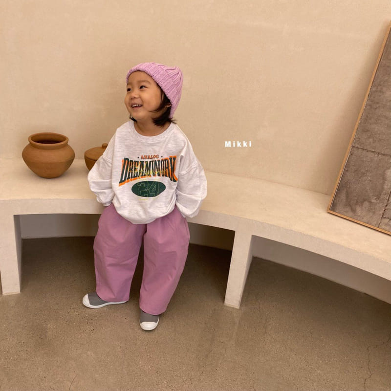 Mikki - Korean Children Fashion - #kidsshorts - Analog Crack Sweatshirt
