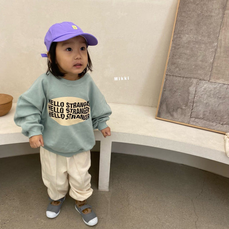 Mikki - Korean Children Fashion - #kidsstore - Spring Hello Sweatshirt