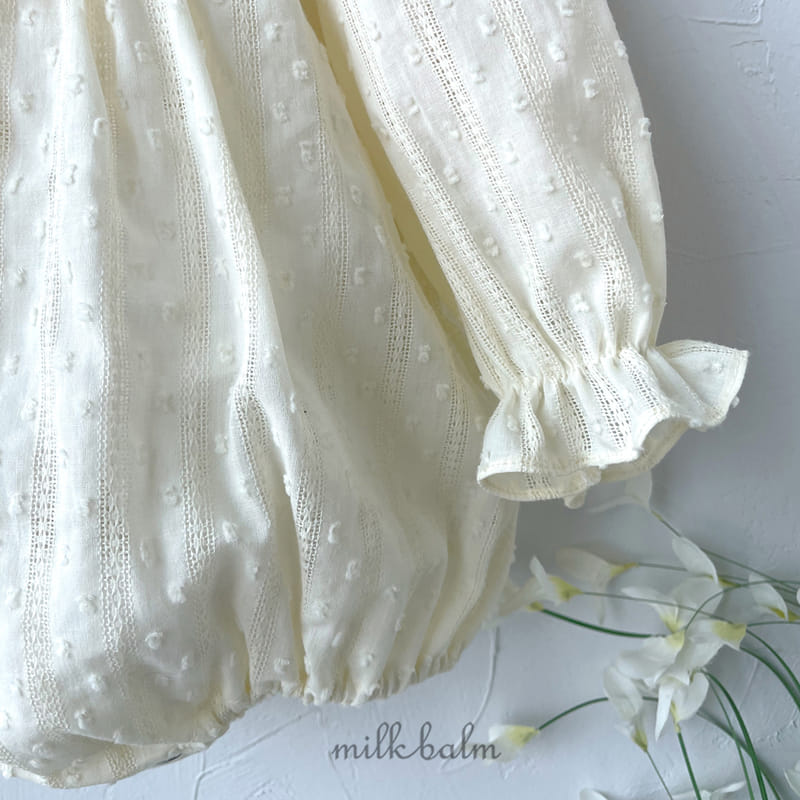 Milk Balm - Korean Baby Fashion - #babyboutique - A Frill Bodysuit - 12