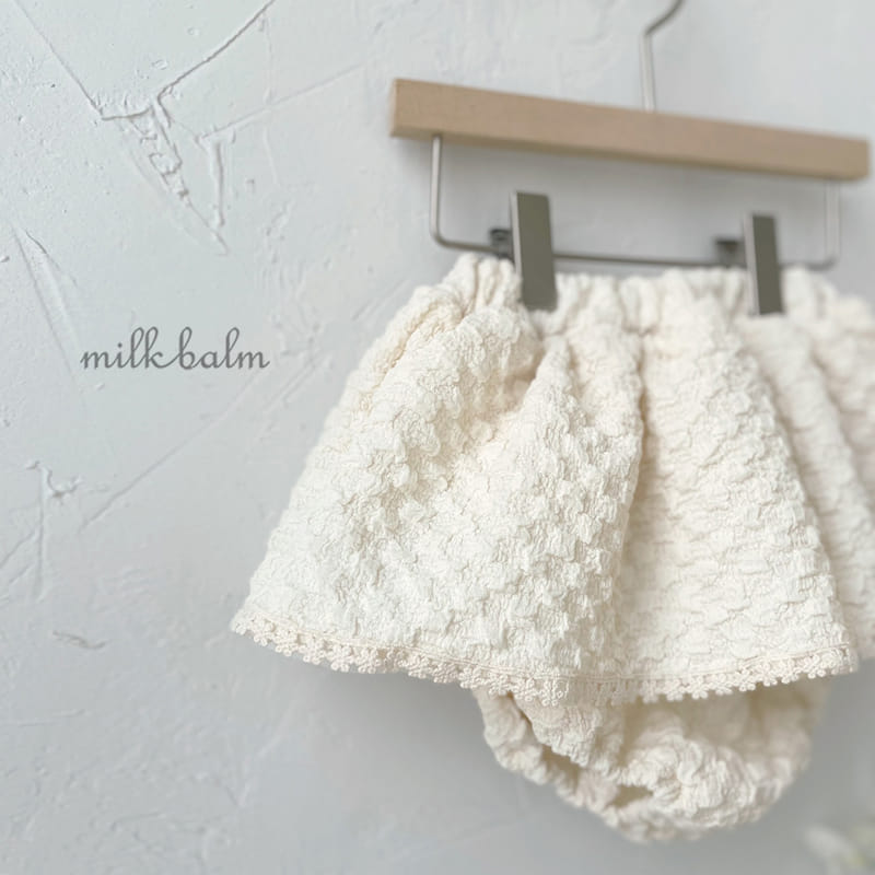 Milk Balm - Korean Baby Fashion - #babyfashion - Bubble Bloomer Skirt - 6