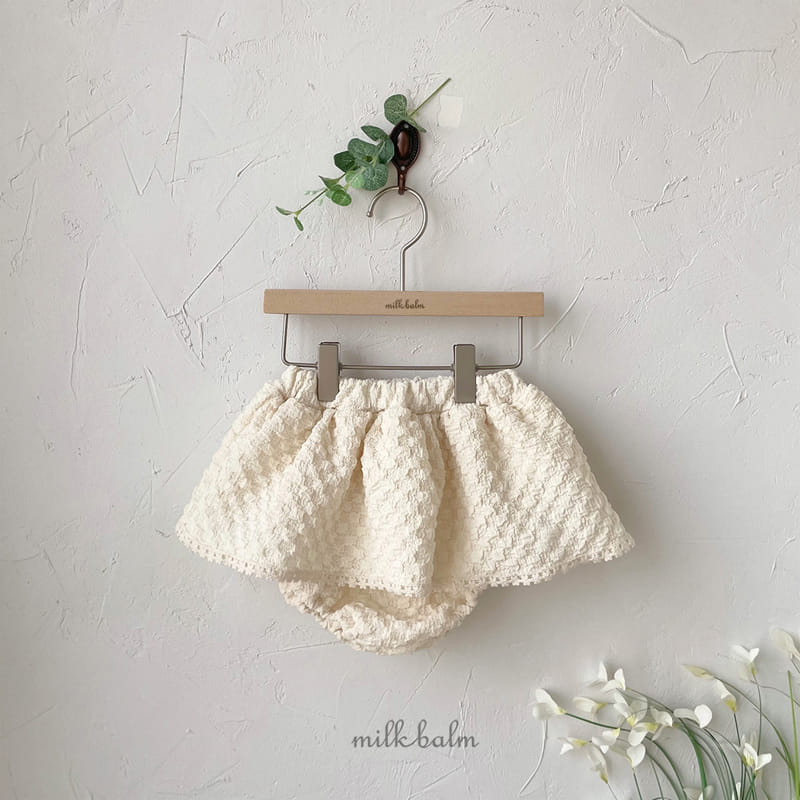 Milk Balm - Korean Baby Fashion - #babyfever - Bubble Bloomer Skirt - 7