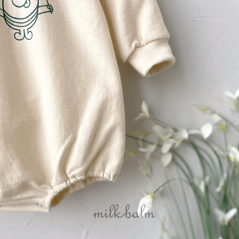 Milk Balm - Korean Baby Fashion - #babyoutfit - Pan Cake Bodysuit - 6