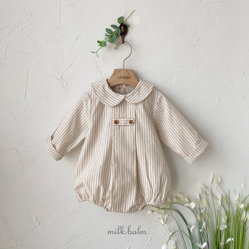 Milk Balm - Korean Baby Fashion - #onlinebabyboutique - Brody Bodysuit - 5